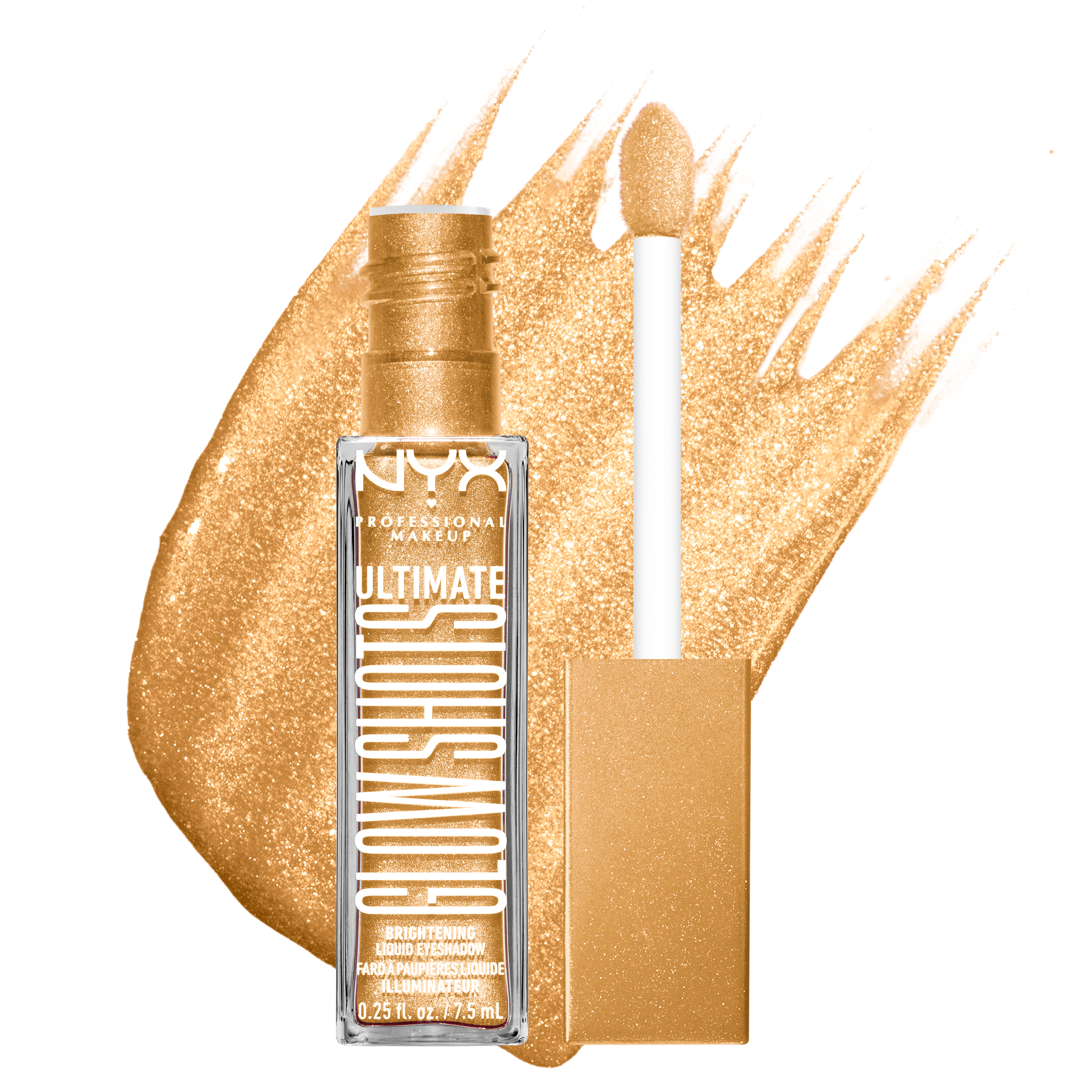 NYX Professional Makeup Liquid Eyeshadowultimate Glow Shot  Glitzy Guava